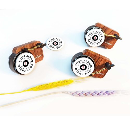 Custom Artist Air Freshener Record Player-