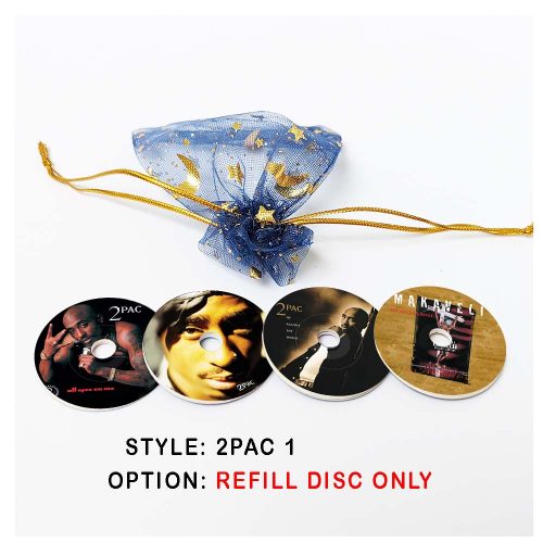 Tupac record player air freshener only refill disc 1