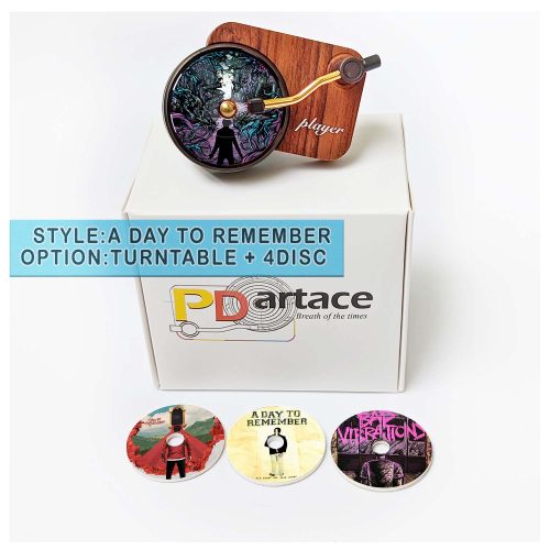 record player air freshener A Day to Remember and refill disc