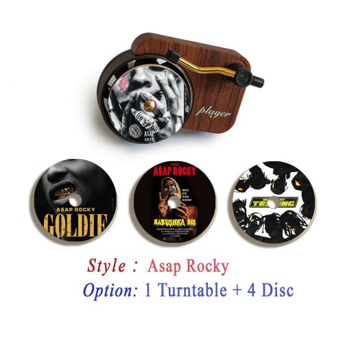 Asap Rocky record player air freshener and refill disc
