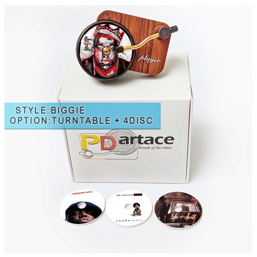 record player air freshener The Notorious B.I.G. and refill disc