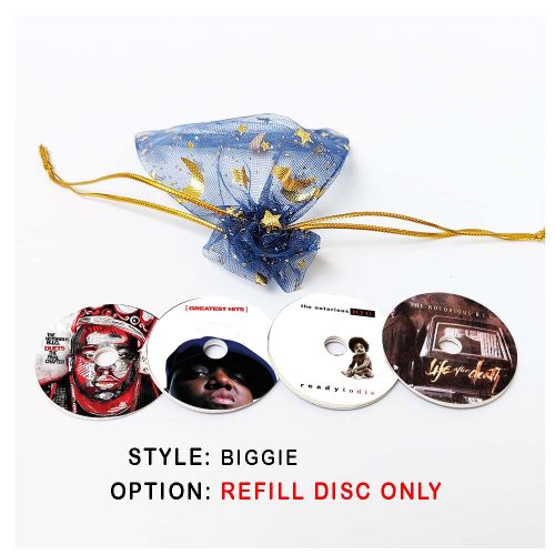 The Notorious B.I.G. record player air freshener only refill disc