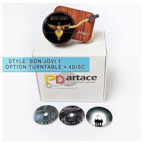record player air freshener Bon Jovi and refill disc 1
