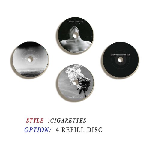 Cigarettes After Sex record player air freshener only refill disc