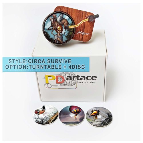 record player air freshener Circa Survive and refill disc