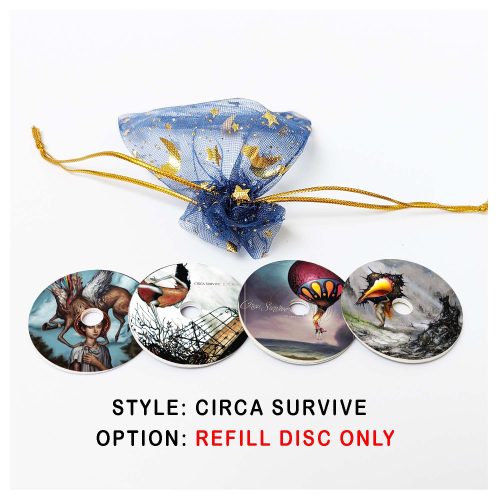 Circa Survive record player air freshener only refill disc