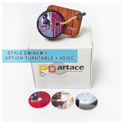 record player air freshener Eminem and refill disc 1