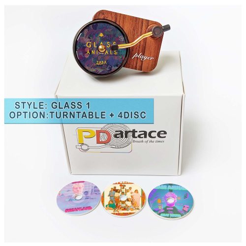 record player air freshener Glass Animals and refill disc 1