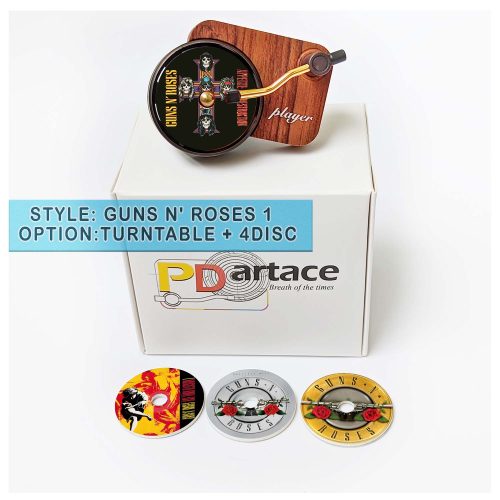 record player air freshener Guns N' Roses and refill disc 1