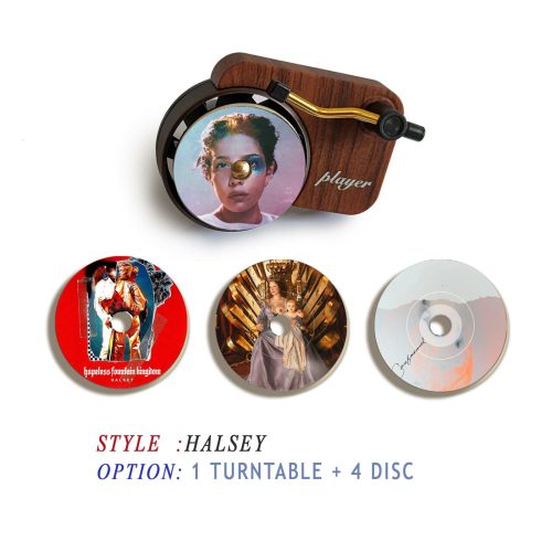 Halsey record player air freshener and refill disc