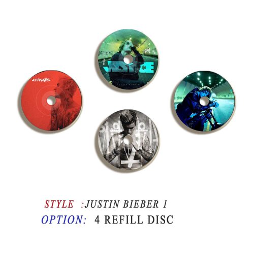 Justin Bieber record player air freshener only refill disc 1