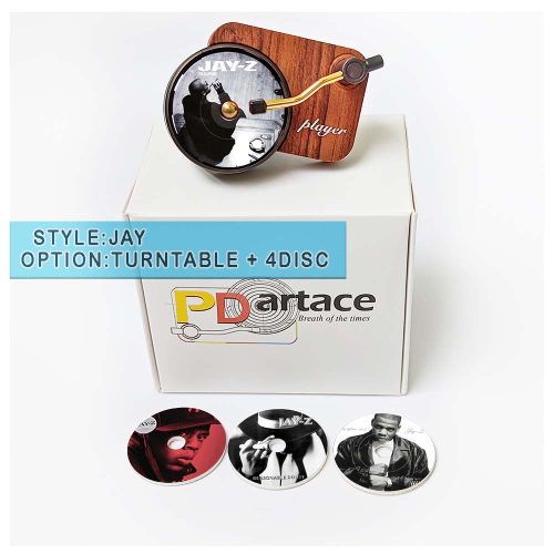 record player air freshener Jay-Z and refill disc