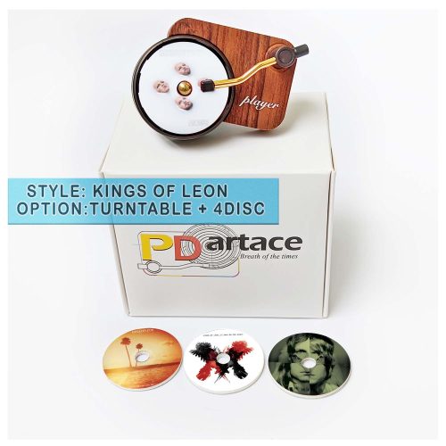 record player air freshener Kings Of Leon and refill disc