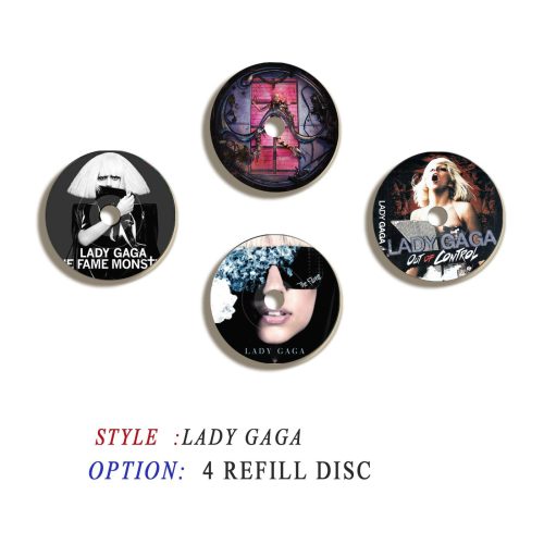 Lady Gaga record player air freshener only refill disc