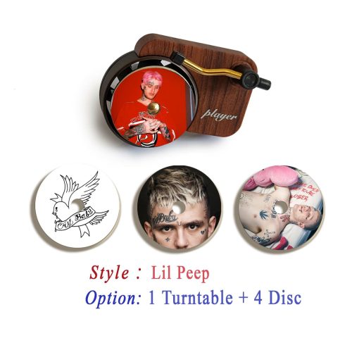 Lil peep record player air freshener and refill disc