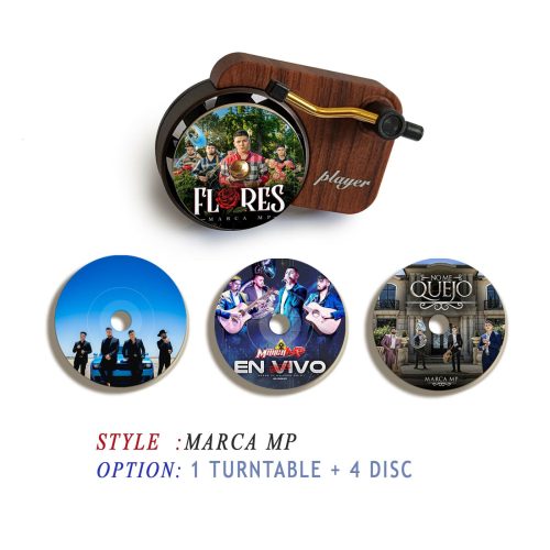 Marca MP record player air freshener and refill disc