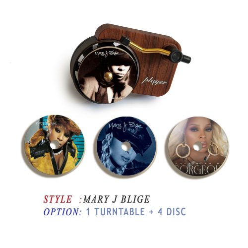 Mary J. Blige record player air freshener and refill disc