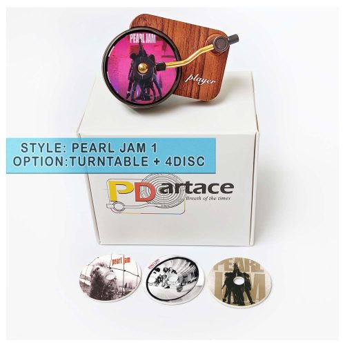 record player air freshener Pearl Jam and refill disc 1