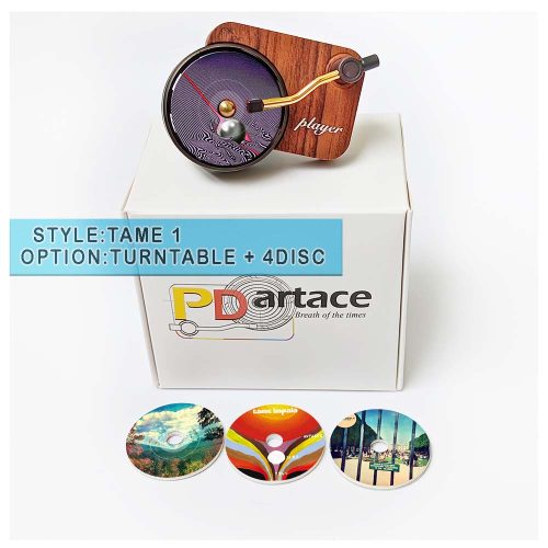 record player air freshener Tame and refill disc