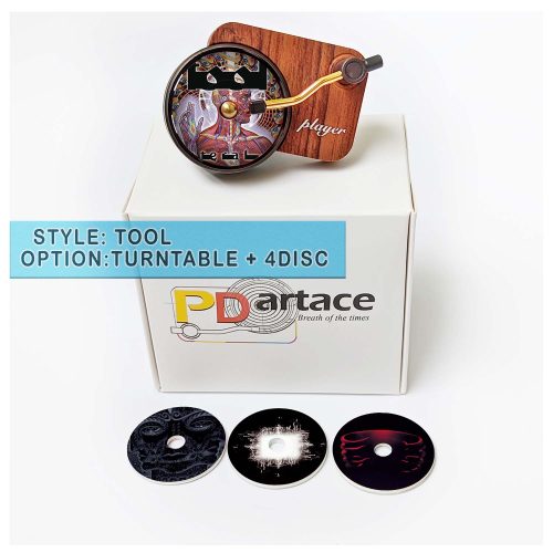 record player air freshener Tool and refill disc