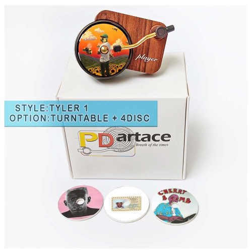 record player air freshener Tyler, the Creator and refill disc 1