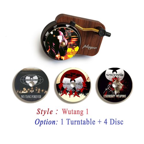 wutang record player air freshener and refill disc 1