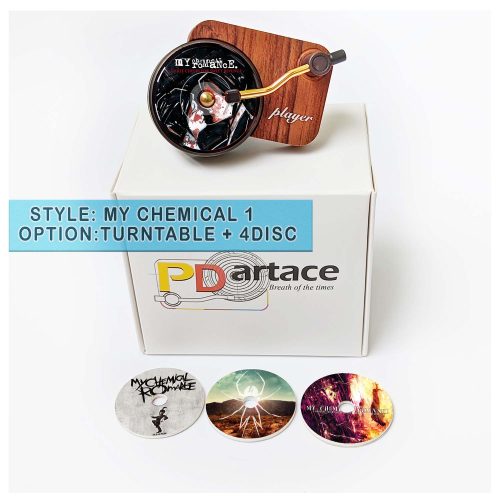 record player air freshener My Chemical Romance and refill disc 1