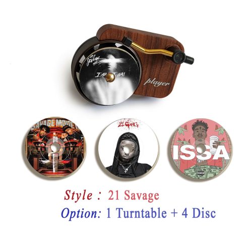 21 Savage record player air freshener and refill disc