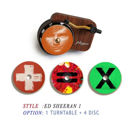 Ed Sheeran record player air freshener and refill disc 1