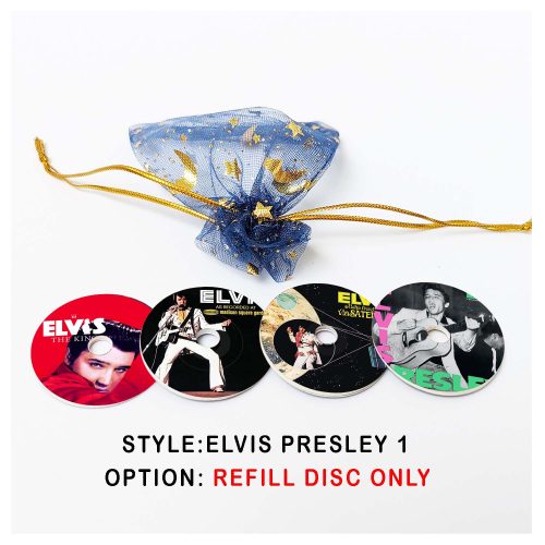 Elvis Presley record player air freshener only refill disc 1