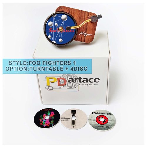 record player air freshener Foo Fighters and refill disc 1