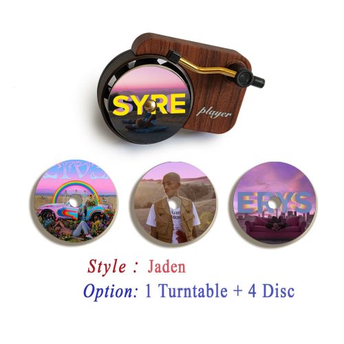 Jaden record player air freshener and refill disc