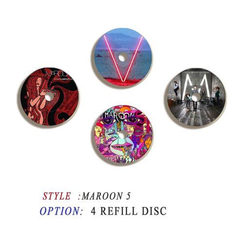 Maroon 5 record player air freshener only refill disc