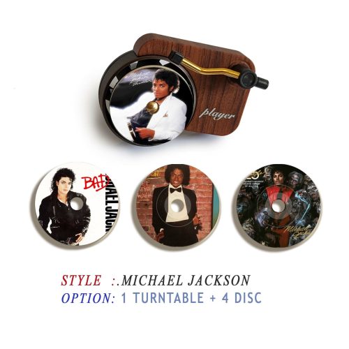 Michael Jackson record player air freshener and refill disc