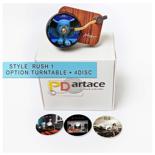 record player air freshener Rush and refill disc 1