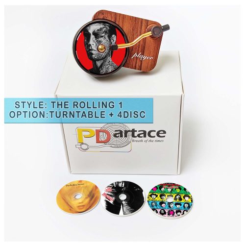 record player air freshener The Rolling Stones and refill disc 1