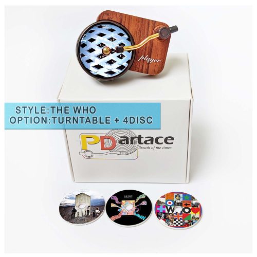 record player air freshener The Who and refill disc