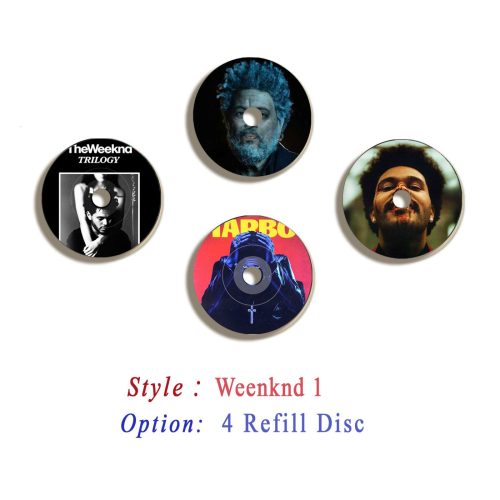 Weenknd record player air freshener only refill disc 2