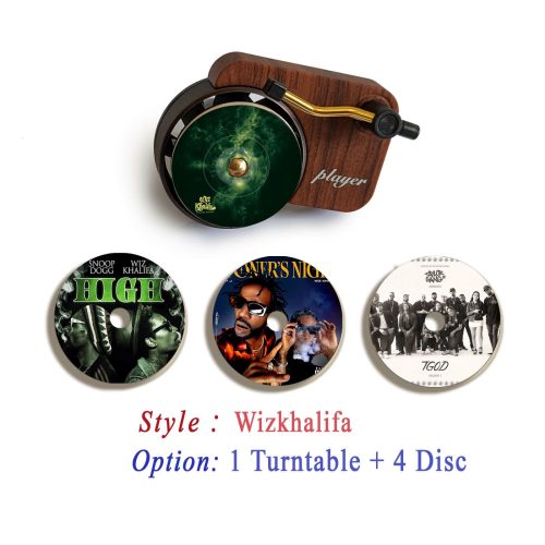 Wiz khalifa record player air freshener and refill disc