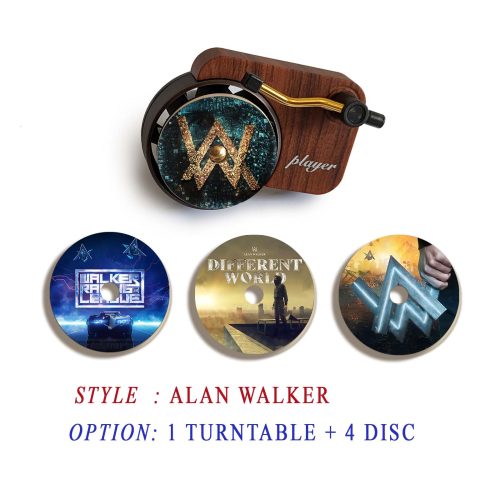 Alan Walker record player air freshener and refill disc