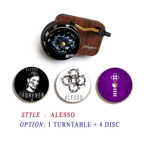 Alesso record player air freshener and refill disc
