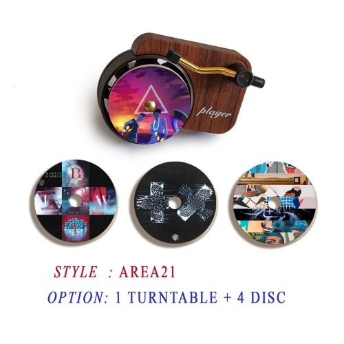 Area21 record player air freshener and refill disc
