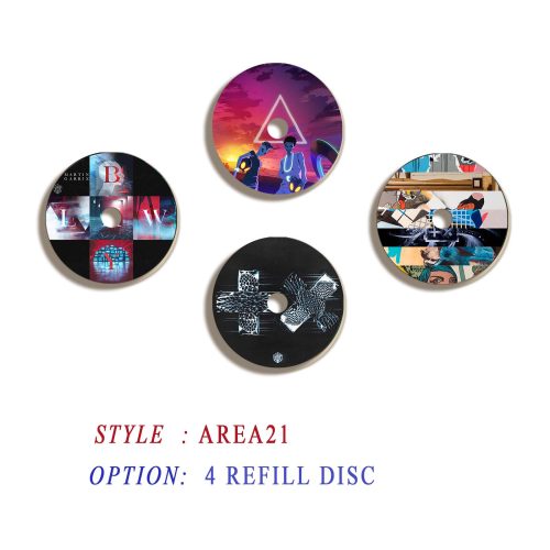 Area21 record player air freshener only refill disc