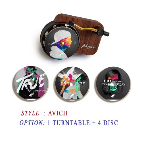 Avicii record player air freshener and refill disc