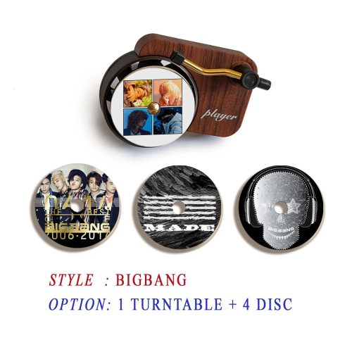 BIGBANG record player air freshener and refill disc