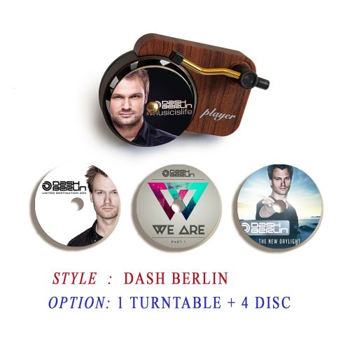 Dash Berlin record player air freshener and refill disc