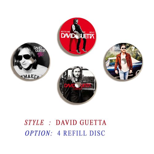David Guetta record player air freshener only refill disc