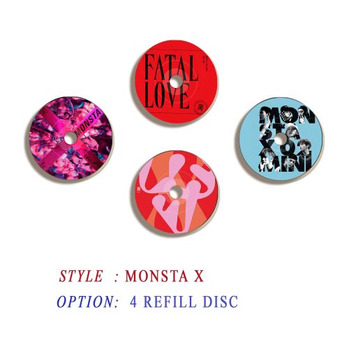 MONSTA X record player air freshener only refill disc