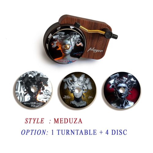 Meduza record player air freshener and refill disc