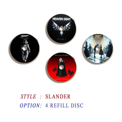 SLANDER record player air freshener only refill disc 1 2